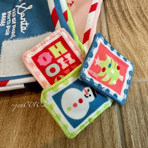 Christmas Letters to Santa Mailbox Plush Play Set 7pc - Pillowfort - Picture 11 of 16